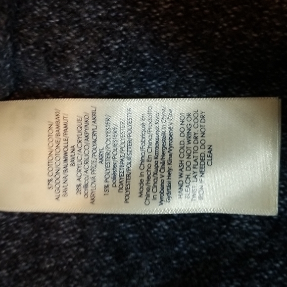 Chaps Open Sweater Vest - Picture 7 of 7